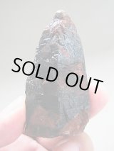 画像: ショール付きフィンランド・リプシニエミ産カテドラル型モリオン（黒水晶）ポイント107.5g