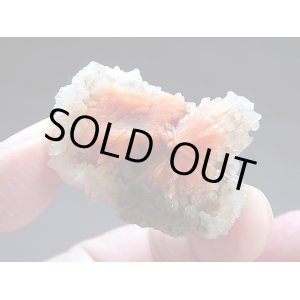 画像: マハラシュトラ産カルセドニー＆レッドスコレサイト原石32.5g
