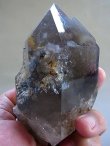 画像1: キャビネットサイズ：ザギマウンテン水晶（スモーキー＆アンフィボール＆セルフヒールド型）原石662g