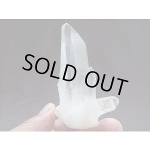 画像: スカルドゥ産フロステッド・クリア水晶ポイント82.9g