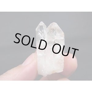 画像: ベトナムVan Tung産タントリックツイン水晶ポイント 34.1g