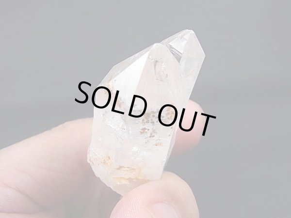 画像2: ベトナムVan Tung産タントリックツイン水晶ポイント 34.1g