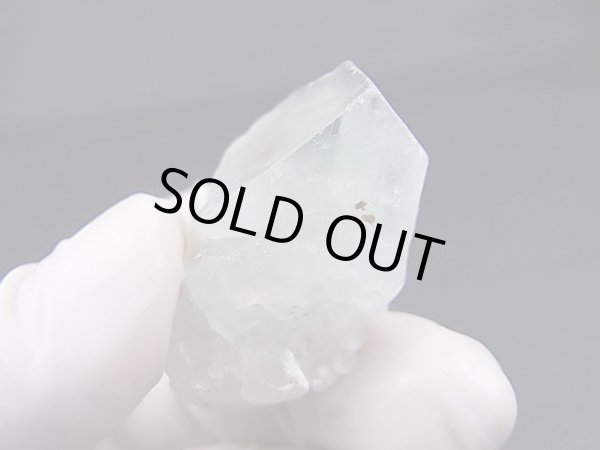 画像2: ノルウェー産ペイルグリーンカラーフローライト原石 24.9g