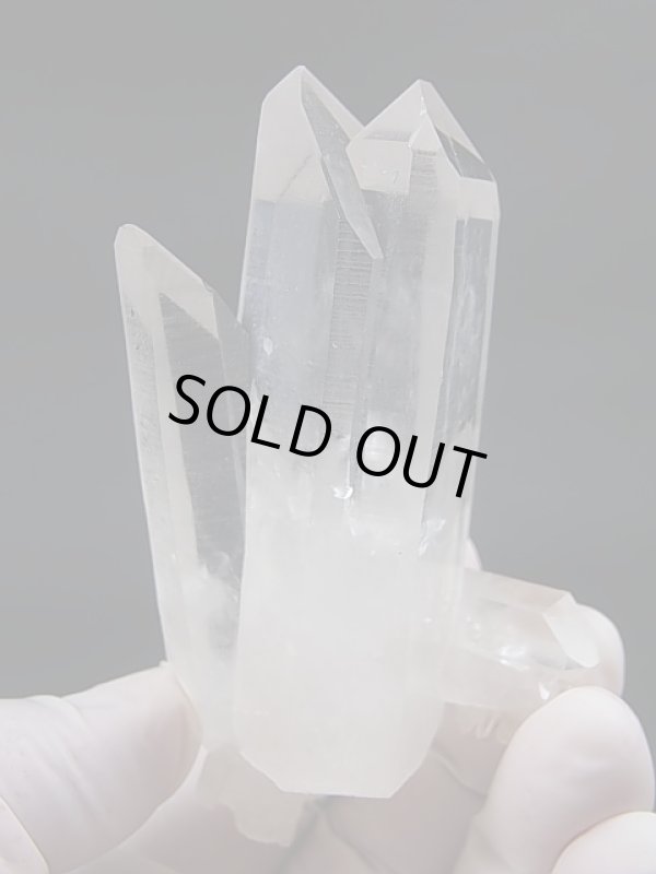 画像1: スカルドゥ産クリア水晶（トリニティ） 167.5g