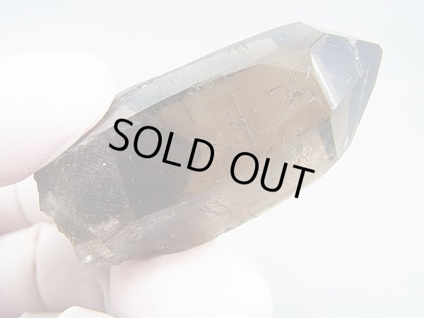 画像1: ナミビア・エロンゴ産デザートスモーキー水晶ポイント（ファントム） 47.2g