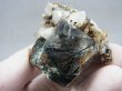 画像1: ザギマウンテン水晶＆カルサイト原石（エジリン/ブラックトルマリン入り） 54.2g