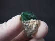 画像1: ブラジル・クルゼーロ鉱山産グリーントルマリン＆水晶原石 27.6カラット