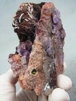 画像2: メキシコ・オハエラ鉱山産フローライト原石（赤色蛍光） 207.9g
