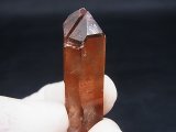 画像: 南ア・オレンジリバー産レッドヘマタイト水晶（タントリックツイン） 13.0g