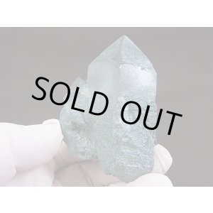 画像: スカルドゥ産メタリックグリーンカラー水晶 114.6g