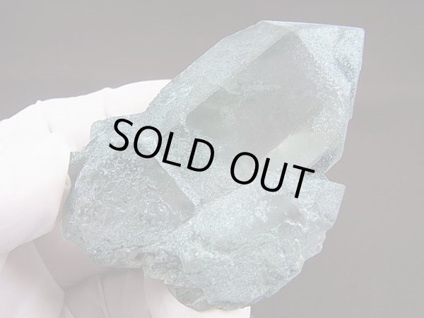 画像2: スカルドゥ産メタリックグリーンカラー水晶 114.6g