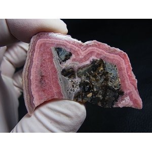 画像: アルゼンチン産ロードクロサイト原石研磨スライス 28.6g