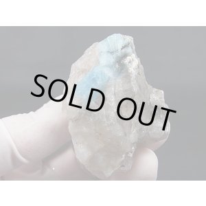 画像: ベトナム・タインホア産アクアマリン付きスモーキー水晶 58.7g