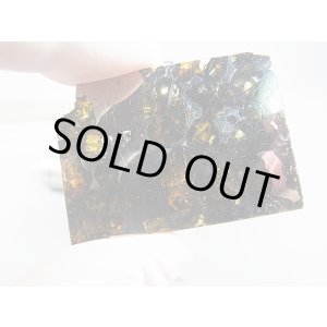 画像: ロシア産セイムチャン・パラサイト(石鉄)隕石 12.4g