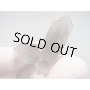 画像: スウェーデン産ＤＴ水晶（ダブル/貫入り） 14.5g