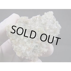 画像: 長野県甲武信（こぶし）鉱山産日本式双晶水晶入りクラスター（3連双晶） 43.5g