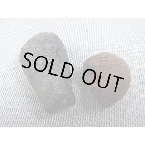 画像: ベトナム産インドシナイト(テクタイト) 2点セット トータル 37.5g