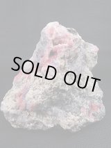 画像: キャビネットサイズ：広西チワン族自治区産ロードクロサイト/フローライト原石 1,057g