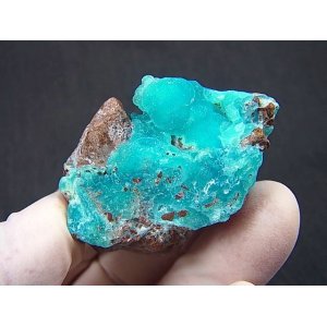 画像: コンゴ産ブルーヘミモルファイト原石 36.3g