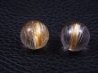 画像1: ブラジル産タイチンルチル水晶粒売りビーズ 10.5mm平均