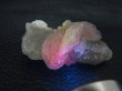 画像2: 内モンゴル産インターフェレンス水晶＆カルサイト（ポーカーチップ型）原石 10.3g