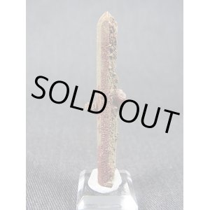 画像: 内モンゴル産グリーン水晶原石（カルサイト/クローライト/パイライト付き） 4.0g
