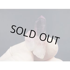 画像: メキシコ・ベラクルス産アメジストポイント（ツイン） 4.7g