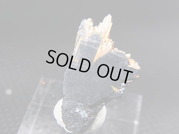 画像2: ブラジル・バイーア産タイチンゴールドルチル&ヘマタイト原石 1.5g