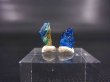 画像1: ジンバブエ産ユークレース結晶原石 2点セット トータル 1.0カラット