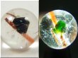 画像1: ブラジル産グリーントルマリンイン水晶丸玉 16.5mm