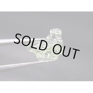 画像: チェコ産モルダバイトSA原石 0.2g