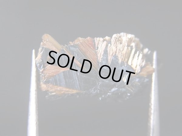 画像1: ブラジル・バイーア産タイチンゴールドルチル&ヘマタイト原石 2.4g