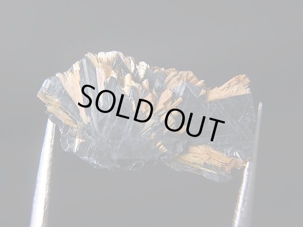 画像2: ブラジル・バイーア産タイチンゴールドルチル&ヘマタイト原石 2.4g