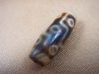 画像2: 「九眼」（ドラゴンライン入り）現代天珠 直径約14.5×39mm