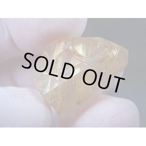 画像: ブラジル産タイチンルチル水晶研磨原石 8.3g