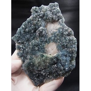 画像: ブラジル産フラワーブルーアメジスト原石 121.4g