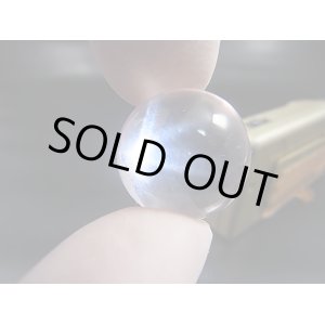 画像: マダガスカル産酸化チタン（ルチル）入りスターローズクオーツ丸玉（エンジェルフェザー） 19mm