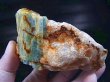 画像1: キャビネットサイズ：ベトナム・タインホア産アクアマリン付き水晶原石 501.3g