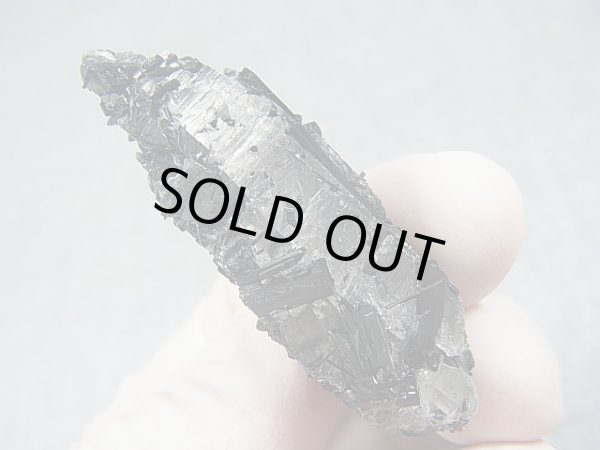 画像2: 広西チワン族自治区産インターフェレンス（ブラックトルマリン）水晶 21.8g