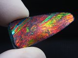画像: アフガニスタン産スーパーイリデッセンス・ローマングラス（マルチイリデッセンス） 2.7g