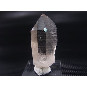 画像: ノルウェー産ウォータークリア・ライトスモーキー水晶ポイント 12.6g