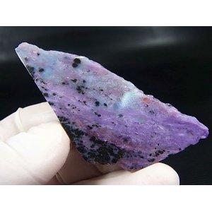 画像: ロシア産チャロアイト研磨原石スラブ（1面研磨） 20.7g