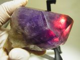画像: 南ザンビア産カラーシフト/アメジスト原石（研磨あり/加工用原石） 395.8g