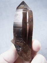 画像: マラウイ・ムランジェ産クリアスモーキー水晶（タントリックツイン） 127.6g