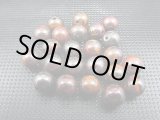画像: 南アフリカ産ブラウンスギライト粒売りビーズ 8mm平均
