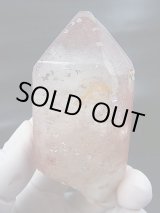 画像: ノルウェー産レッドファントム水晶（クローライト/アデュラリアインクルージョン） 162.1g