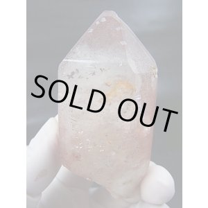 画像: ノルウェー産レッドファントム水晶（クローライト/アデュラリアインクルージョン） 162.1g