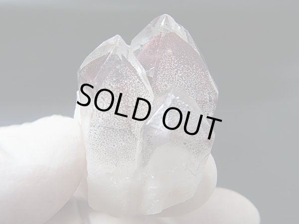 画像1: 南ア・オレンジリバー産ヘマタイトファントム水晶 27.0g