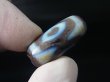 画像2: 「三眼」（ドラゴンライン入り）現代天珠 直径約12.5×29.5mm