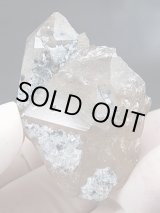 画像: ノルウェー産水晶原石（アナテース付き/連晶） 53.5g
